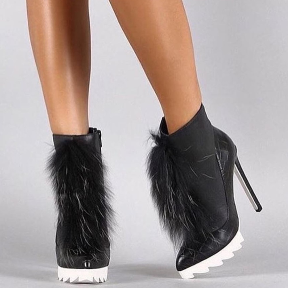 Privileged Fur Booties